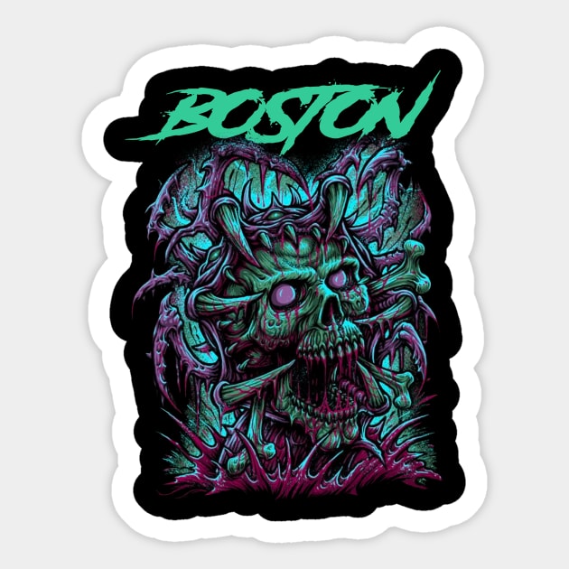 BOSTON BAND Sticker by Pastel Dream Nostalgia